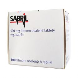 Сабрил (Вигабатрин) таблетки 500мг №100 (100 таблеток) в Пензе и области фото
