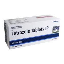 Летрозол (Letrakast :: Lerozot) таб. 2,5мг 50шт в Пензе и области фото