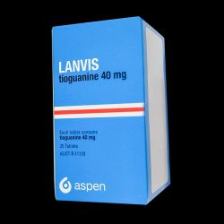 Ланвис (Тиогуанин) таблетки 40мг 25шт в Пензе и области фото