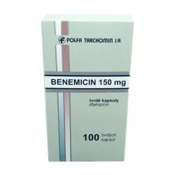 Рифампицин Benemicin капсулы 150мг №100 (аналоги Рифабутин, Эремфат, Рифадин) в Пензе и области фото
