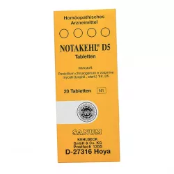 Нотакель D5 (Notakehl D5) табл. 20шт в Пензе и области фото