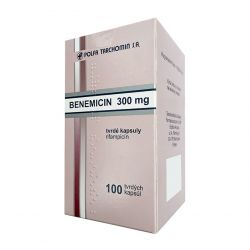 Рифампицин Benemicin (аналоги Рифамакс, Микобутин, Фарбутин) капс. 300мг №100 в Пензе и области фото