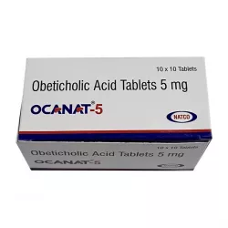 Окалива генерик (Ocanat / Ocabest - 5) :: Обетихолевая кислота 5мг табл. №100 в Пензе и области фото