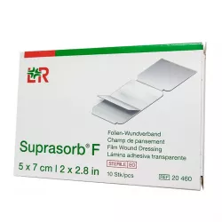 Супрасорб Ф (Suprasorb F) стер. пленка для перевязки ран 5*7см 10шт в Пензе и области фото