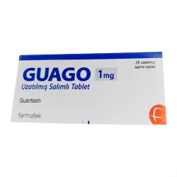 Гуанфацин Гуаго Guago : аналог Эстулик таб. 1мг N28 в Пензе и области фото