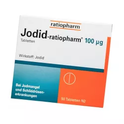 Йодид Ратиофарм (Калия Йодид) ГЕРМАНИЯ Ratiopharm 100мкг таб. №50 в Пензе и области фото