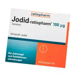 Йодид Ратиофарм (Калия Йодид) ГЕРМАНИЯ Ratiopharm 100мкг таб. №100 в Пензе и области фото