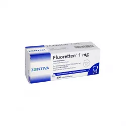 Фторид натрия Fluoretten 2.2 мг (1мг чистого иона фторида) таб. №300! в Пензе и области фото