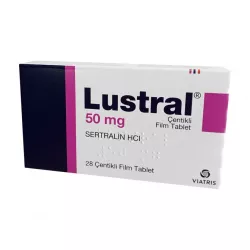 Золофт импортный Pfizer (под названием Lustral) 50мг таб. №28 в Пензе и области фото