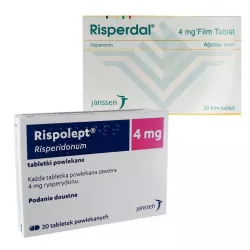 Рисполепт таб. 4мг (название Rispolept / Risperdal) №20 в Пензе и области фото