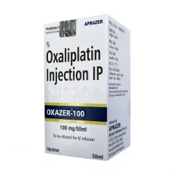 Оксалиплатин Oxazer конц. для приг. инъекц. р-ра 2мг/мл 50мл фл.100мг в Пензе и области фото
