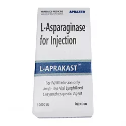 Аспарагиназа (L аспарагиназа) L-Aprakast 10000 МЕ лиоф. для приг. р-ра для инъек. №1 в Пензе и области фото