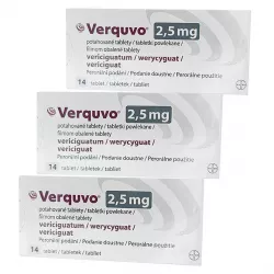 Веркуво (европейское название Адемпас 2.5) Verquvo ЕС!! Риоцигуат 2,5 мг таб. №42 в Пензе и области фото