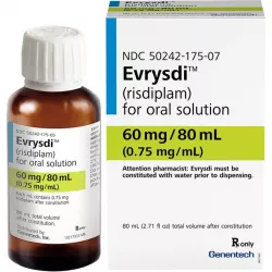 Рисдиплам Эврисди :: Risdiplam Evrysdi порошок для приг. р-ра для ор. прим. 60мг/80мл 0,75мг/мл в Пензе и области фото