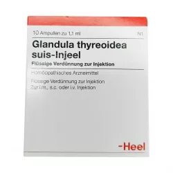 Тиреоидеа гландула (Гландула Тиреоидеа) суис инъель Heel 1,1мл р-р для инъекций амп. №10 в Пензе и области фото