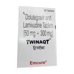 Твинакт Довато полный аналог :: Twinaqt :: Долутегравир Ламивудин 50+300мг таб. №30 в Пензе и области фото