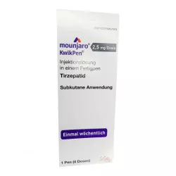 Мунджаро 2,5 мг / доза 4 дозы :: Тирзепатид Mounjaro KwikPen в Пензе и области фото
