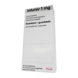 Интунив Intuniv ретард таб. 1мг N28 в Пензе и области фото