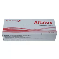 Альфатекс (Эубетал Антибиотико) глазная мазь 3г в Пензе и области фото
