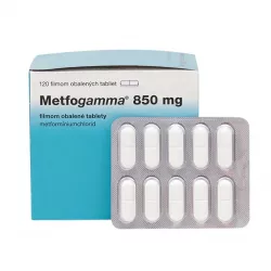 Метфогамма таблетки 850мг 120шт в Пензе и области фото