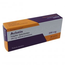 Аклотин (Тиклопидин, Тикло) 250мг 60шт в Пензе и области фото